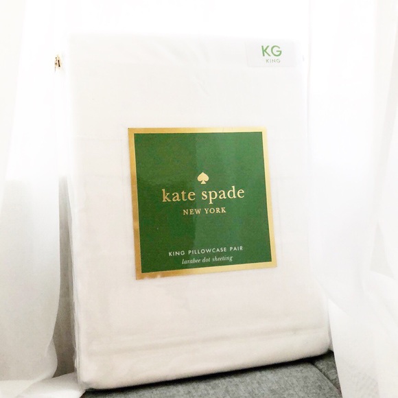 kate spade Other - Kate Spade ♠️ king pillowcase pair Bedding-Linens